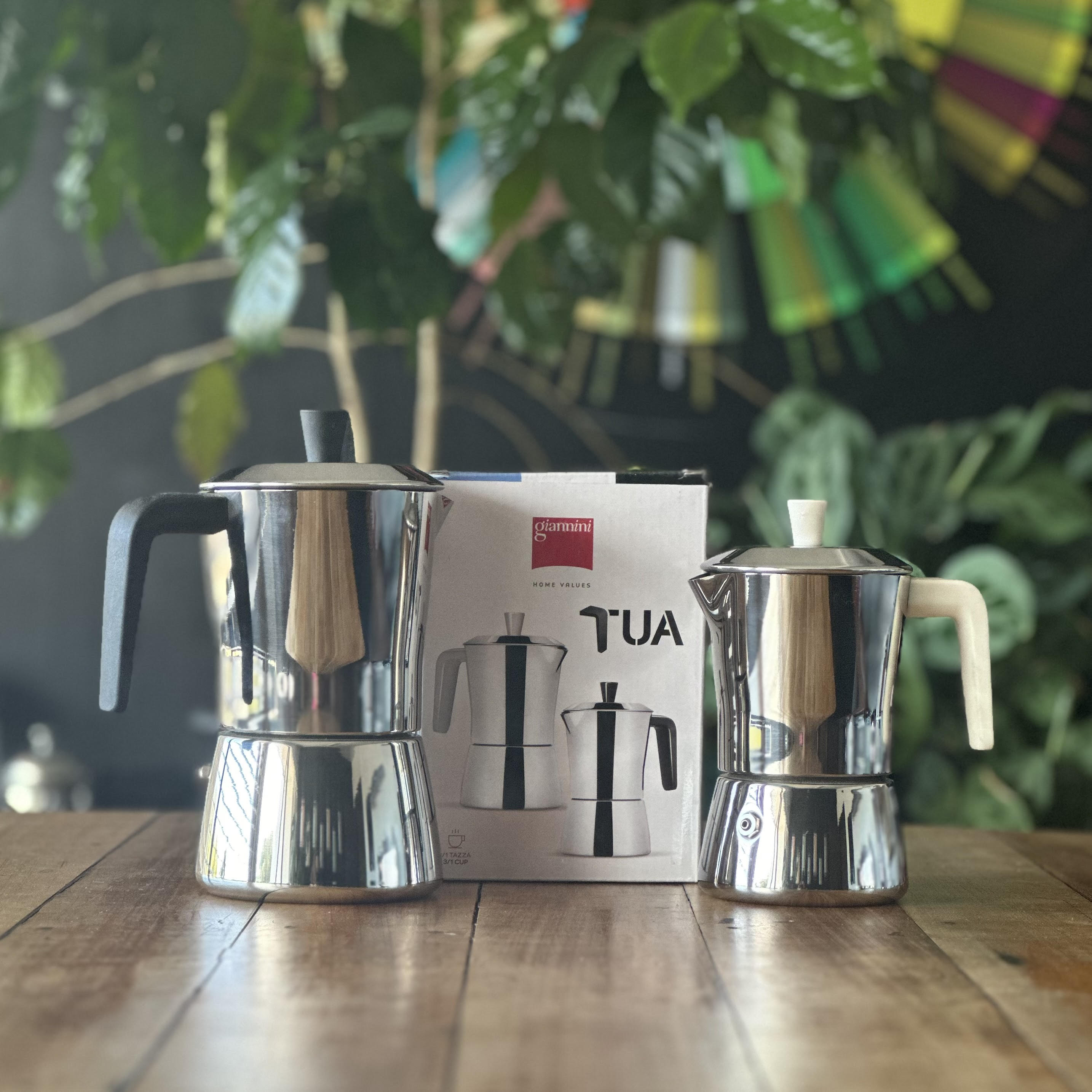Tua Stovetop Espresso Maker, by Giannini